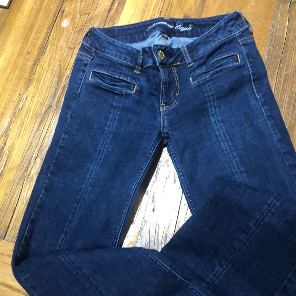 American Eagle ladies size 4 regular hipster jeans